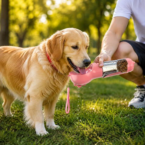 Solvane 3-in-1 Pet Travel Bottle