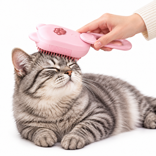 Solvane 2-in-1 Electric Pet Spray Mist Comb